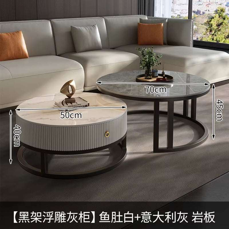 Modern Design Coffee Table Living Room Luxury Unique Home Side Table Nordic Minimalist Table Basse Furniture Decoration