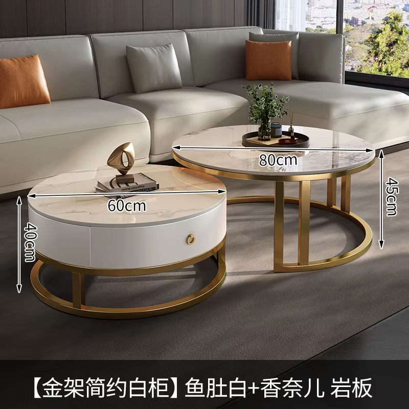 Modern Design Coffee Table Living Room Luxury Unique Home Side Table Nordic Minimalist Table Basse Furniture Decoration
