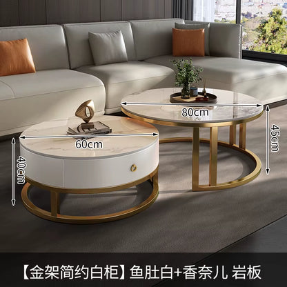 Modern Design Coffee Table Living Room Luxury Unique Home Side Table Nordic Minimalist Table Basse Furniture Decoration