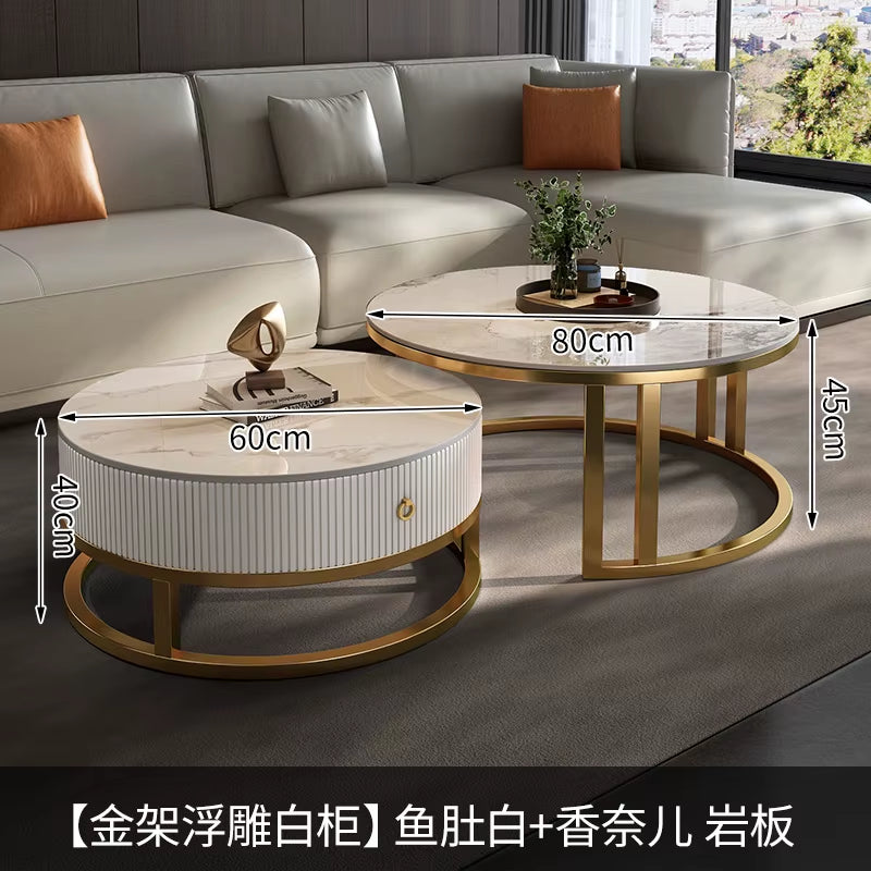 Modern Design Coffee Table Living Room Luxury Unique Home Side Table Nordic Minimalist Table Basse Furniture Decoration