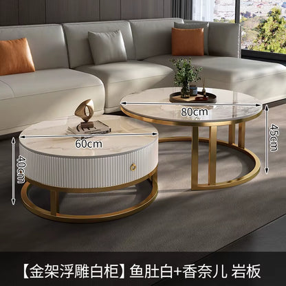 Modern Design Coffee Table Living Room Luxury Unique Home Side Table Nordic Minimalist Table Basse Furniture Decoration