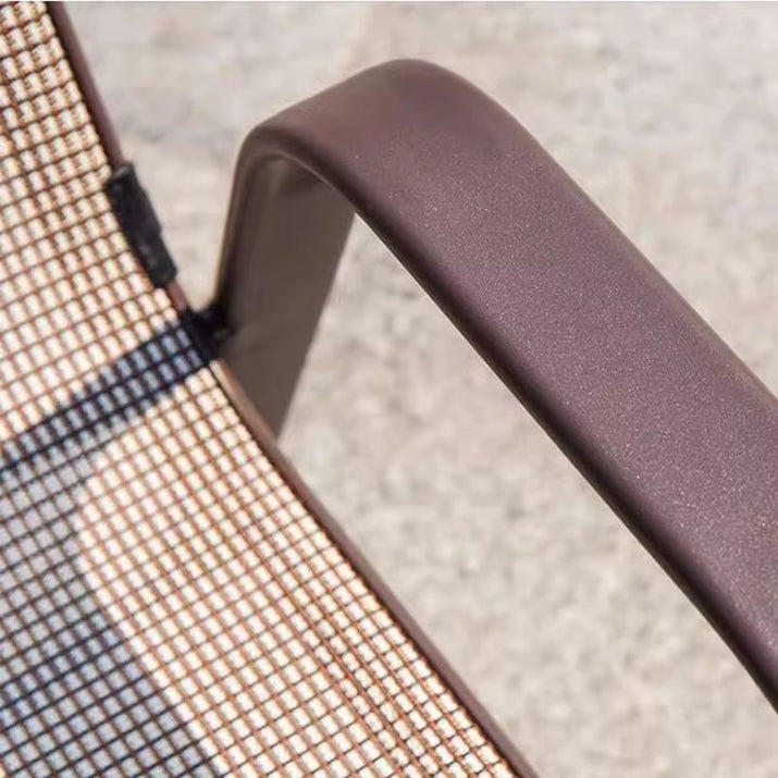 2Pcs High Back Garden Chairs Nordic Waterproof Comfortable Dining Garden Chairs Back Italian Style Mueble Jardin Furniture