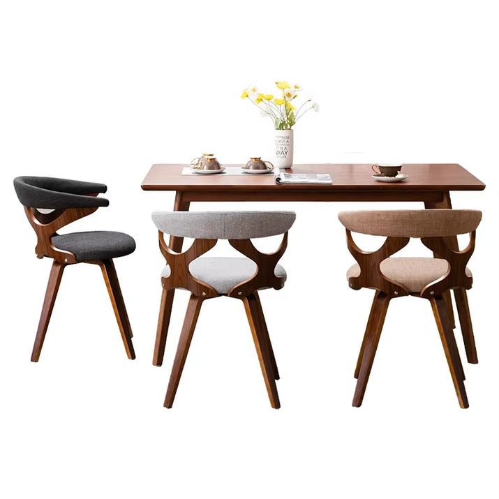 Solid Wood Dining Chair Office Chair Rotatable Nordic Modern Home Living Room Chair Furniture Home JY1821 Sillas Para Comedor