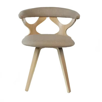 Solid Wood Dining Chair Office Chair Rotatable Nordic Modern Home Living Room Chair Furniture Home JY1821 Sillas Para Comedor