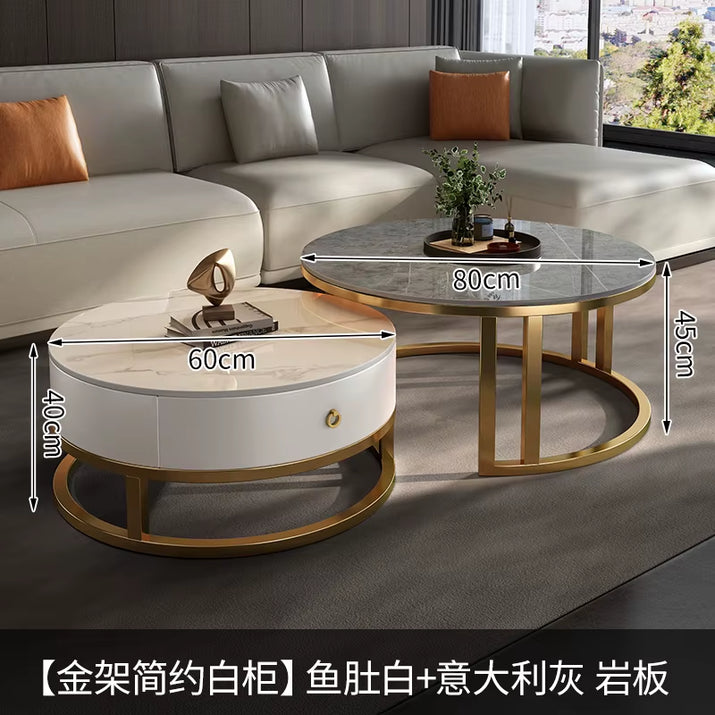 Modern Design Coffee Table Living Room Luxury Unique Home Side Table Nordic Minimalist Table Basse Furniture Decoration