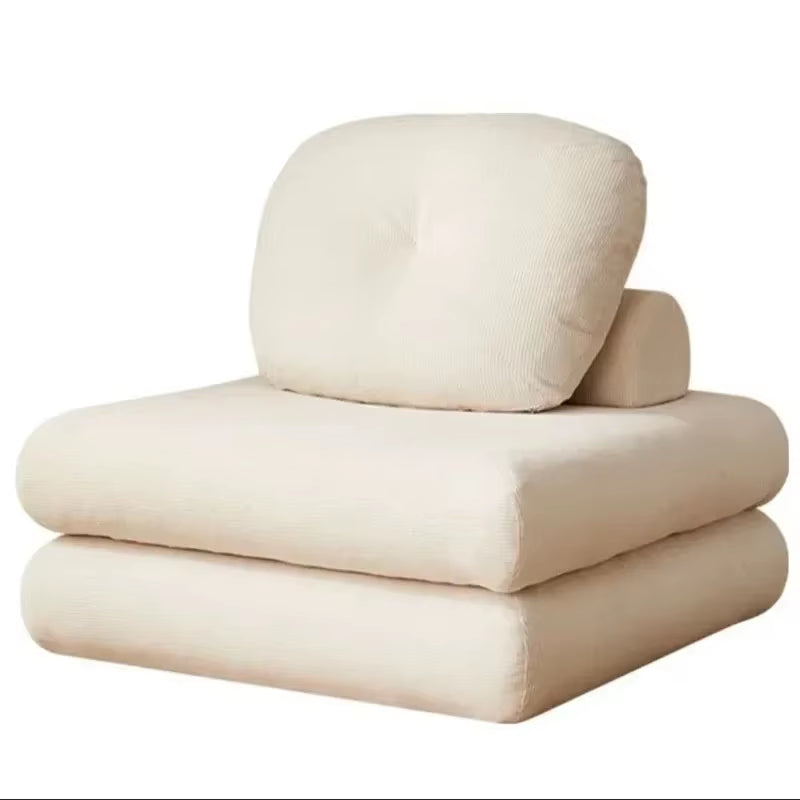 Foldable Living Room Sofa Bed Comfortable Single Sofas Folding Lazy Relax Pliable Sofa Multifunctional Pull Out Convertible Beds