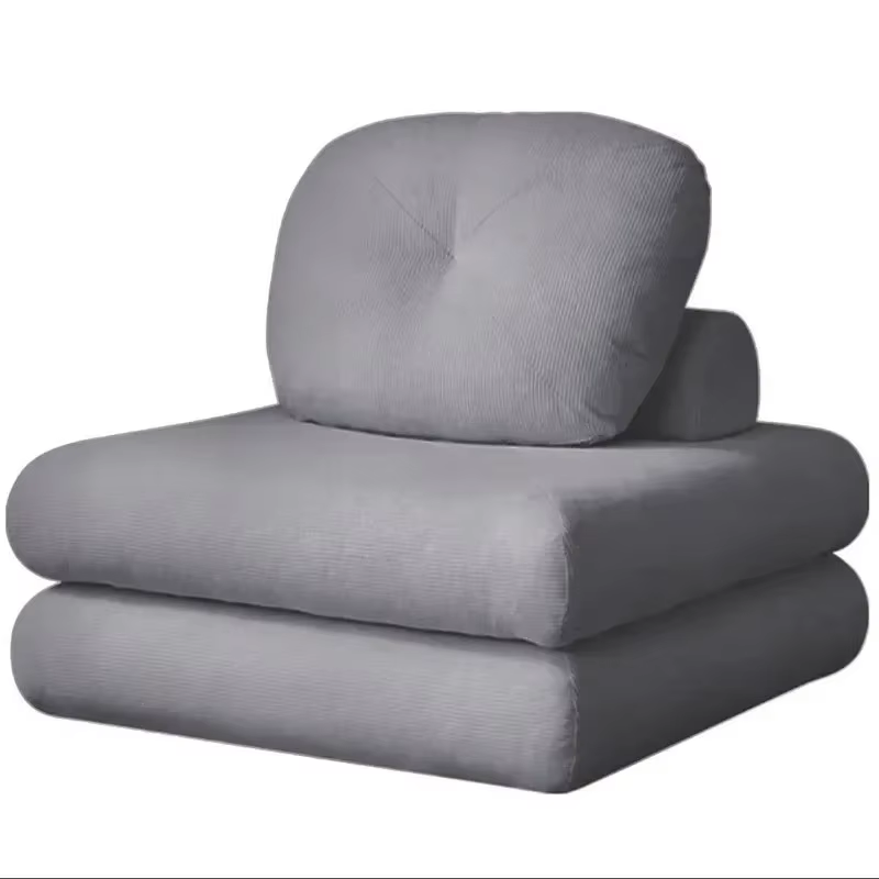 Foldable Living Room Sofa Bed Comfortable Single Sofas Folding Lazy Relax Pliable Sofa Multifunctional Pull Out Convertible Beds