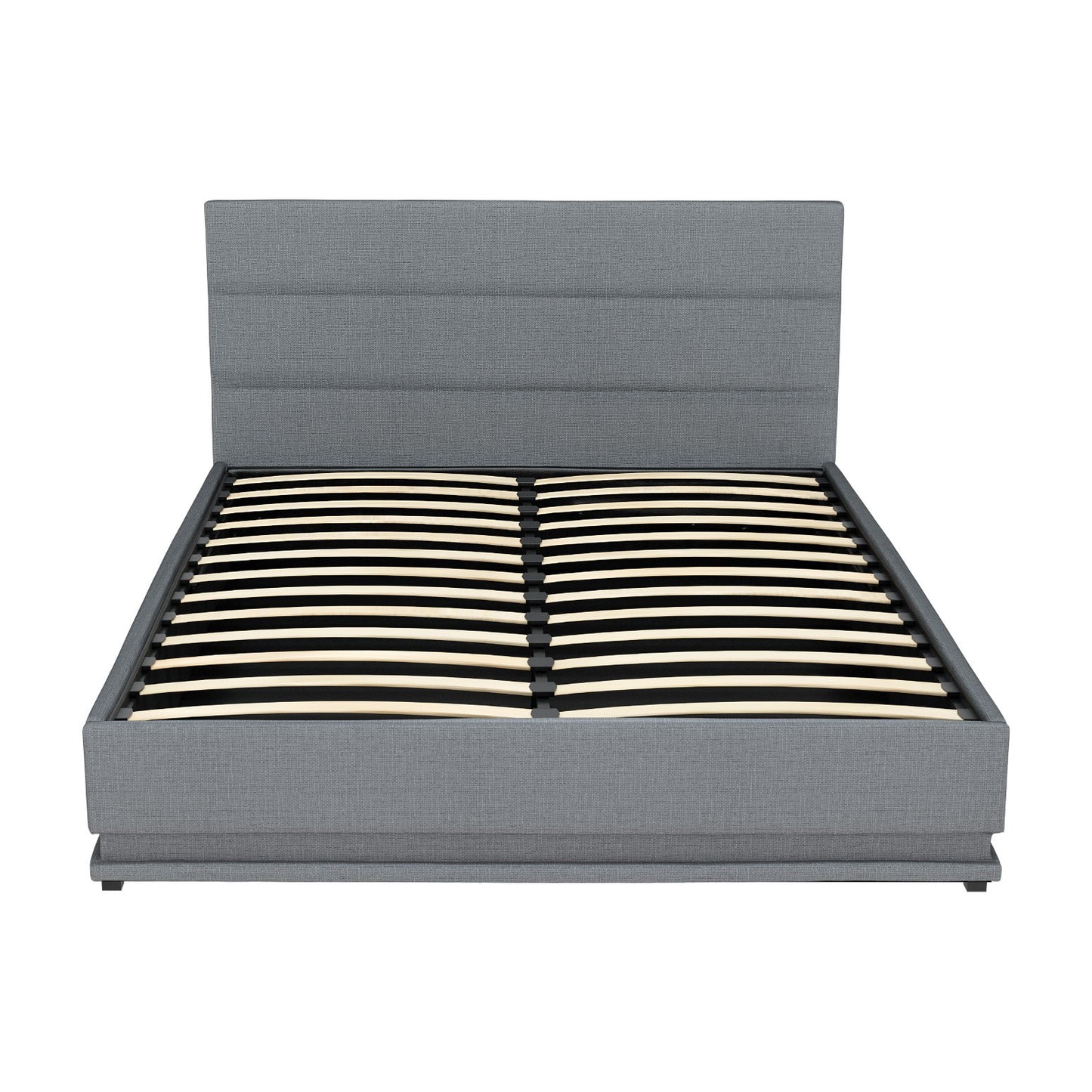 Artiss Bed Frame Queen Double King Single RGB LED Gas Lift Base Storage LUMI