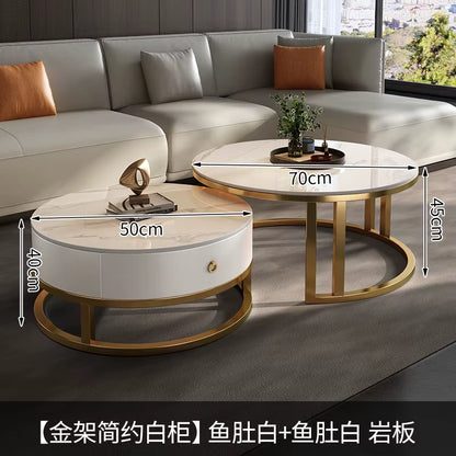 Modern Design Coffee Table Living Room Luxury Unique Home Side Table Nordic Minimalist Table Basse Furniture Decoration