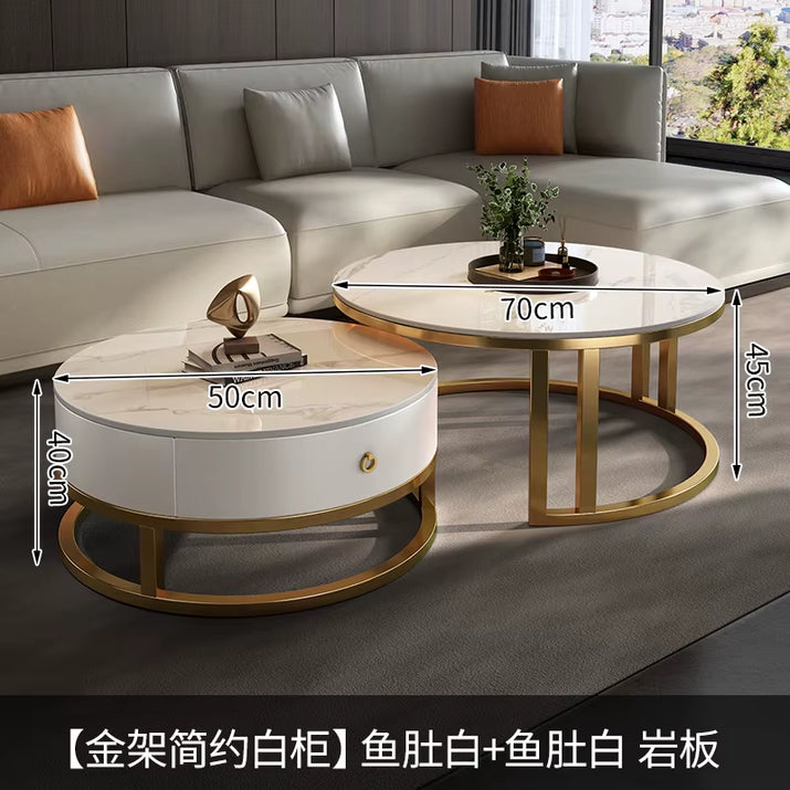 Modern Design Coffee Table Living Room Luxury Unique Home Side Table Nordic Minimalist Table Basse Furniture Decoration