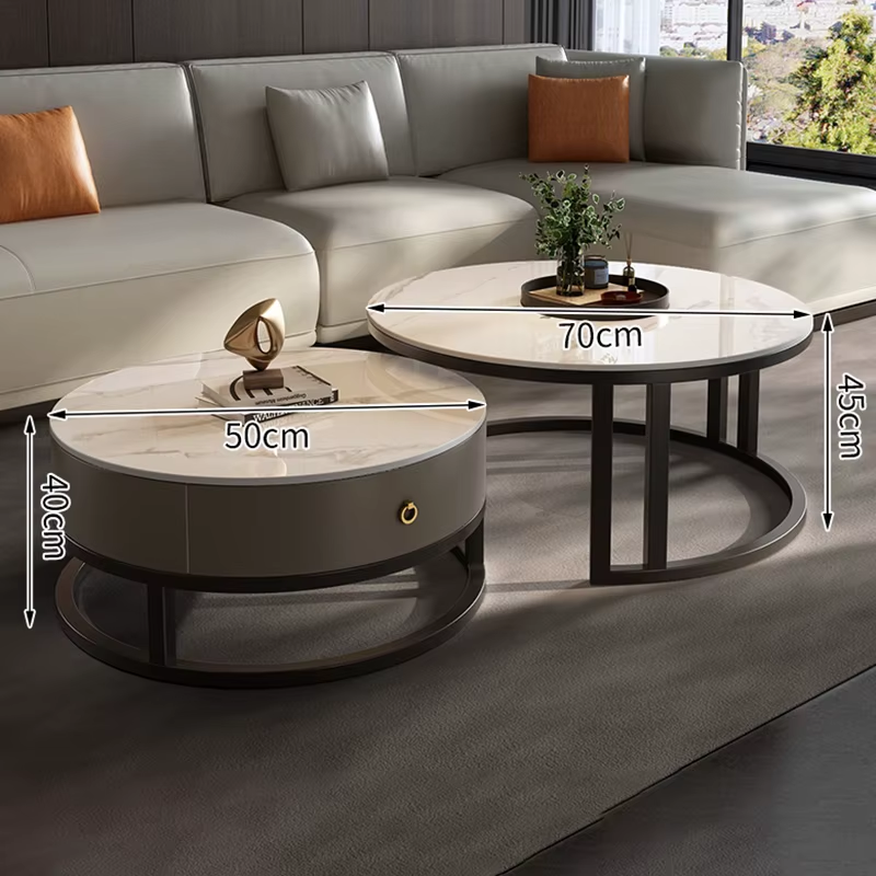 Modern Design Coffee Table Living Room Luxury Unique Home Side Table Nordic Minimalist Table Basse Furniture Decoration