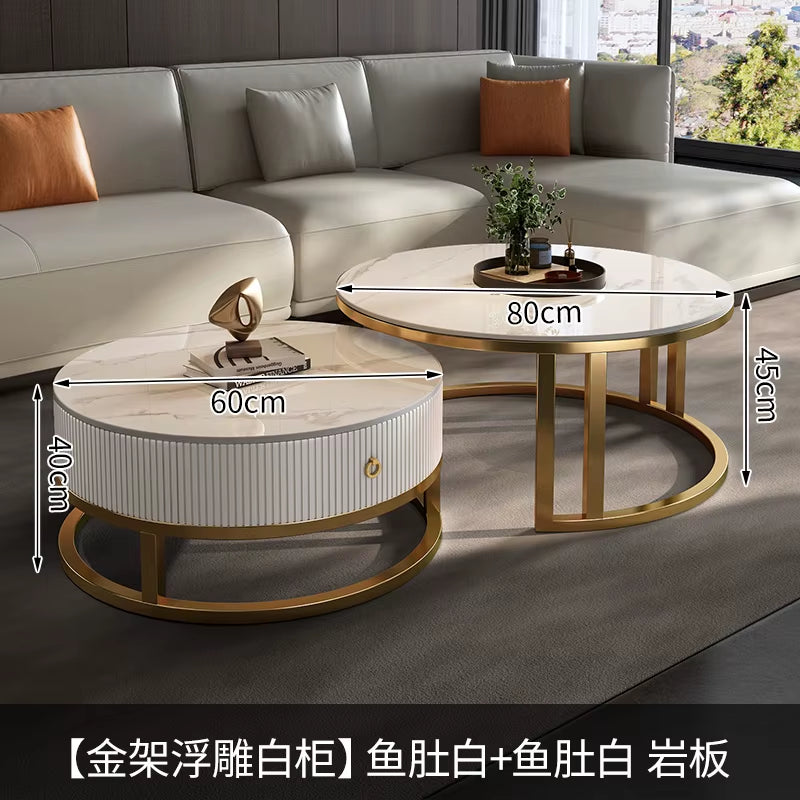 Modern Design Coffee Table Living Room Luxury Unique Home Side Table Nordic Minimalist Table Basse Furniture Decoration
