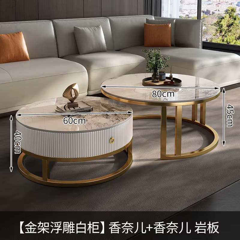 Modern Design Coffee Table Living Room Luxury Unique Home Side Table Nordic Minimalist Table Basse Furniture Decoration
