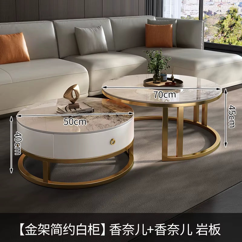Modern Design Coffee Table Living Room Luxury Unique Home Side Table Nordic Minimalist Table Basse Furniture Decoration