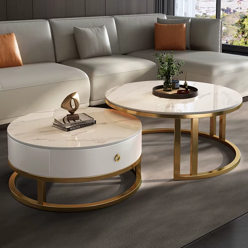 Modern Design Coffee Table Living Room Luxury Unique Home Side Table Nordic Minimalist Table Basse Furniture Decoration