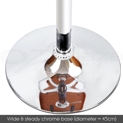 Artiss 2X Bar Stools Kitchen Dining Chairs Gas Lift Stool Leather Black