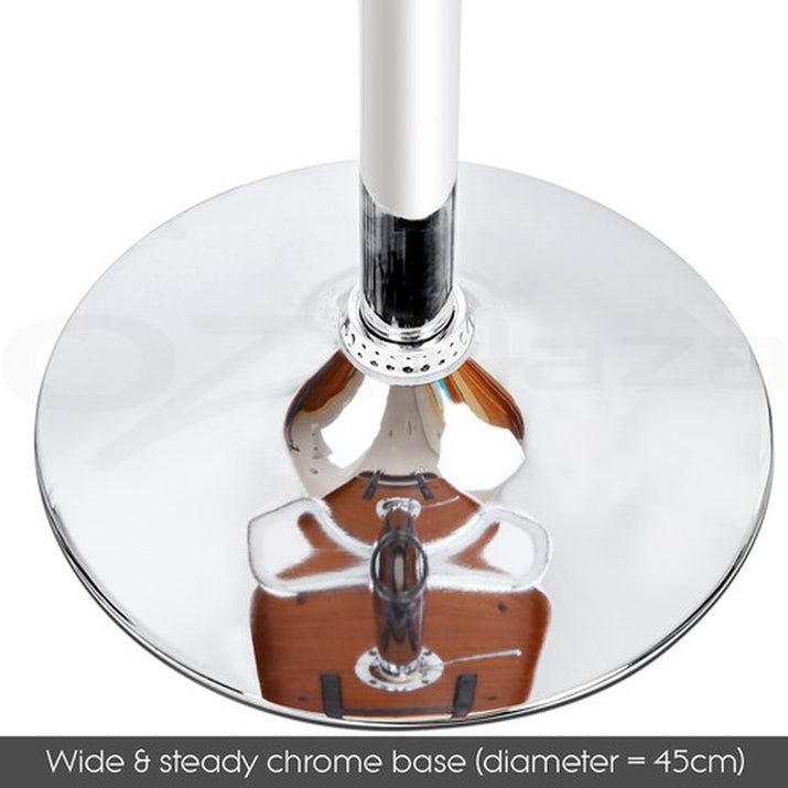 Artiss 2X Bar Stools Kitchen Dining Chairs Gas Lift Stool Leather Black