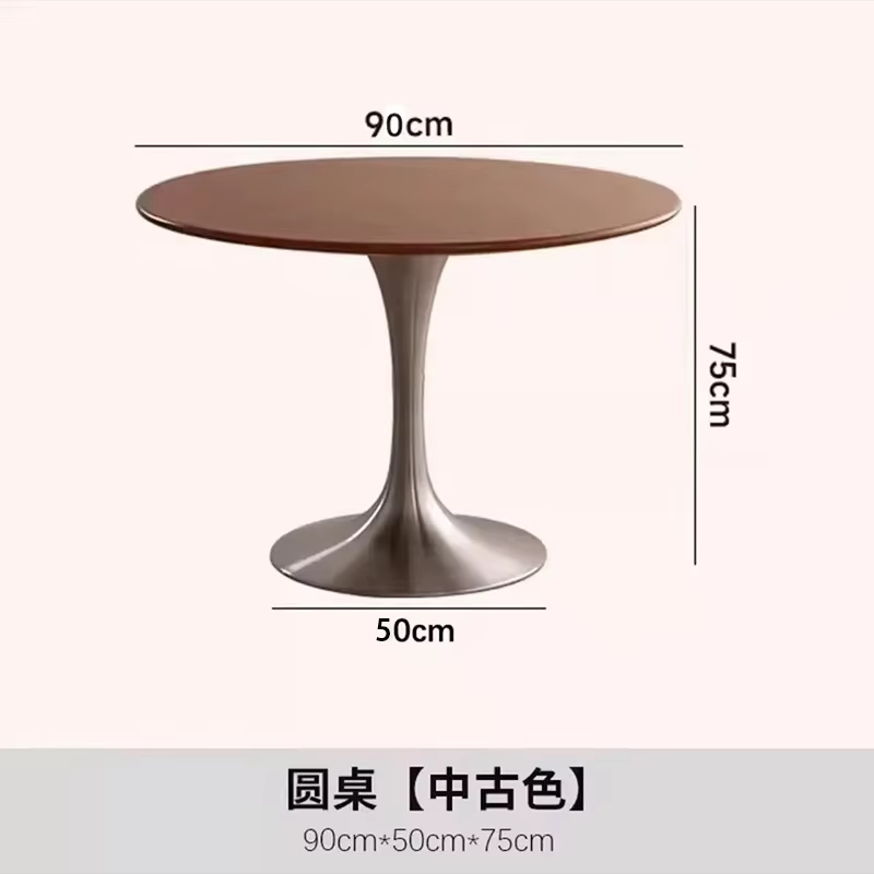 Art Design Simple Dining Chair, Retro Style, Stainless Steel Internet Celebrity Makeup Chair, Living Room Shop Decoration Chair