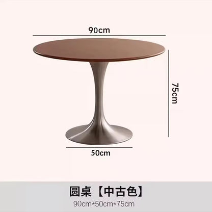 Art Design Simple Dining Chair, Retro Style, Stainless Steel Internet Celebrity Makeup Chair, Living Room Shop Decoration Chair