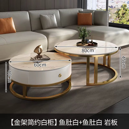 Modern Design Coffee Table Living Room Luxury Unique Home Side Table Nordic Minimalist Table Basse Furniture Decoration
