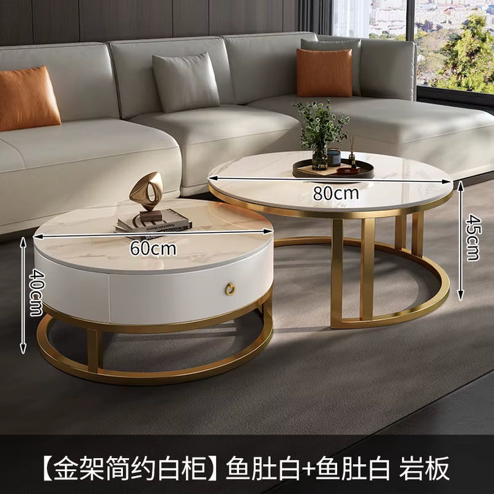 Modern Design Coffee Table Living Room Luxury Unique Home Side Table Nordic Minimalist Table Basse Furniture Decoration